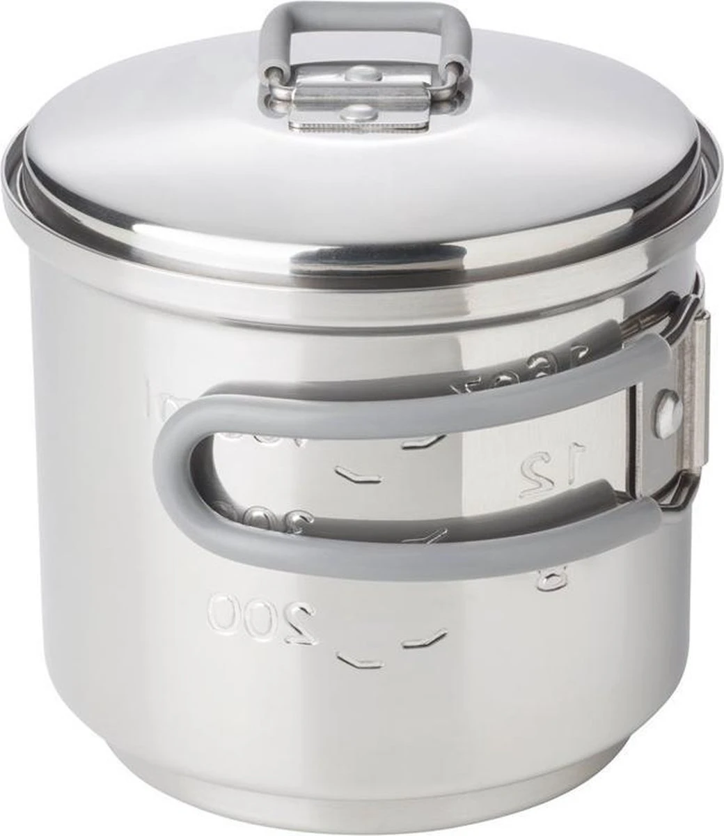 Esbit Outdoor Kooktoestel 585ml - Opbergtas - Aluminium/RVS 2 Esbit Outdoor Kooktoestel 585ml - Opbergtas - Aluminium/RVS - Afbeelding 2