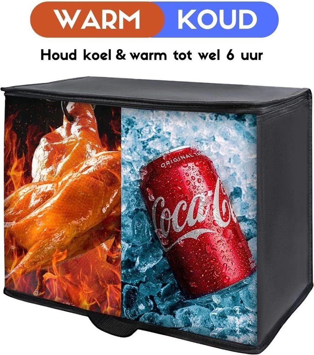 Koeltas - 28 Liter - Geïsoleerde Koeltas - Lunchtas - Picknicktas - Koeltas Lunch - Koeltassen - Koelzak 5 Koeltas - 28 Liter - Geïsoleerde Koeltas - Lunchtas - Picknicktas - Koeltas Lunch - Koeltassen - Koelzak - Afbeelding 5