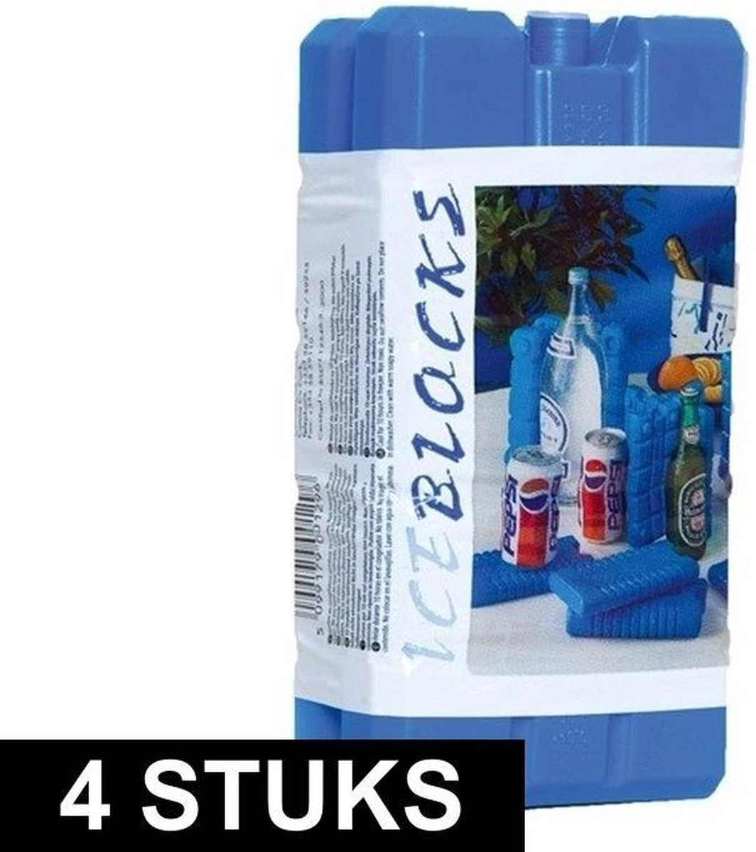 Merkloos Koelelementen 4 Stuks - 8 X 15 Cm - 200 Gram - Koelblokken/koelelementen Voor Koeltas/koelbox 1 Merkloos Koelelementen 4 Stuks - 8 X 15 Cm - 200 Gram - Koelblokken/koelelementen Voor Koeltas/koelbox