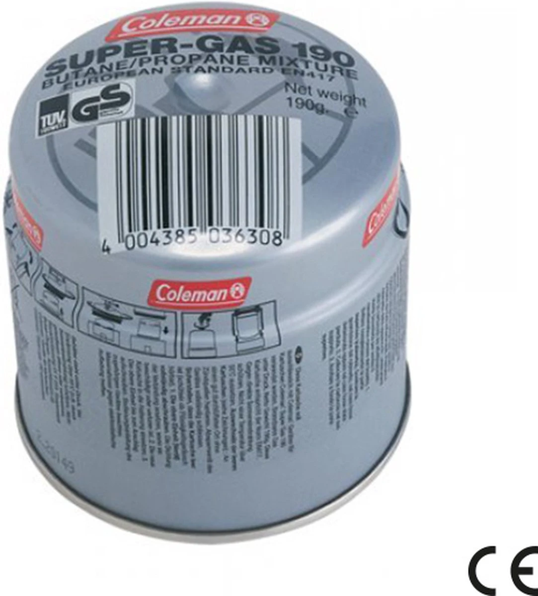 Coleman Prik Gas Cartouche Met Veiligheidsventiel 190g - Cosiscoop Gaslantaarn - Metaal - 7 Coleman Prik Gas Cartouche Met Veiligheidsventiel 190g - Cosiscoop Gaslantaarn - Metaal - - Afbeelding 7