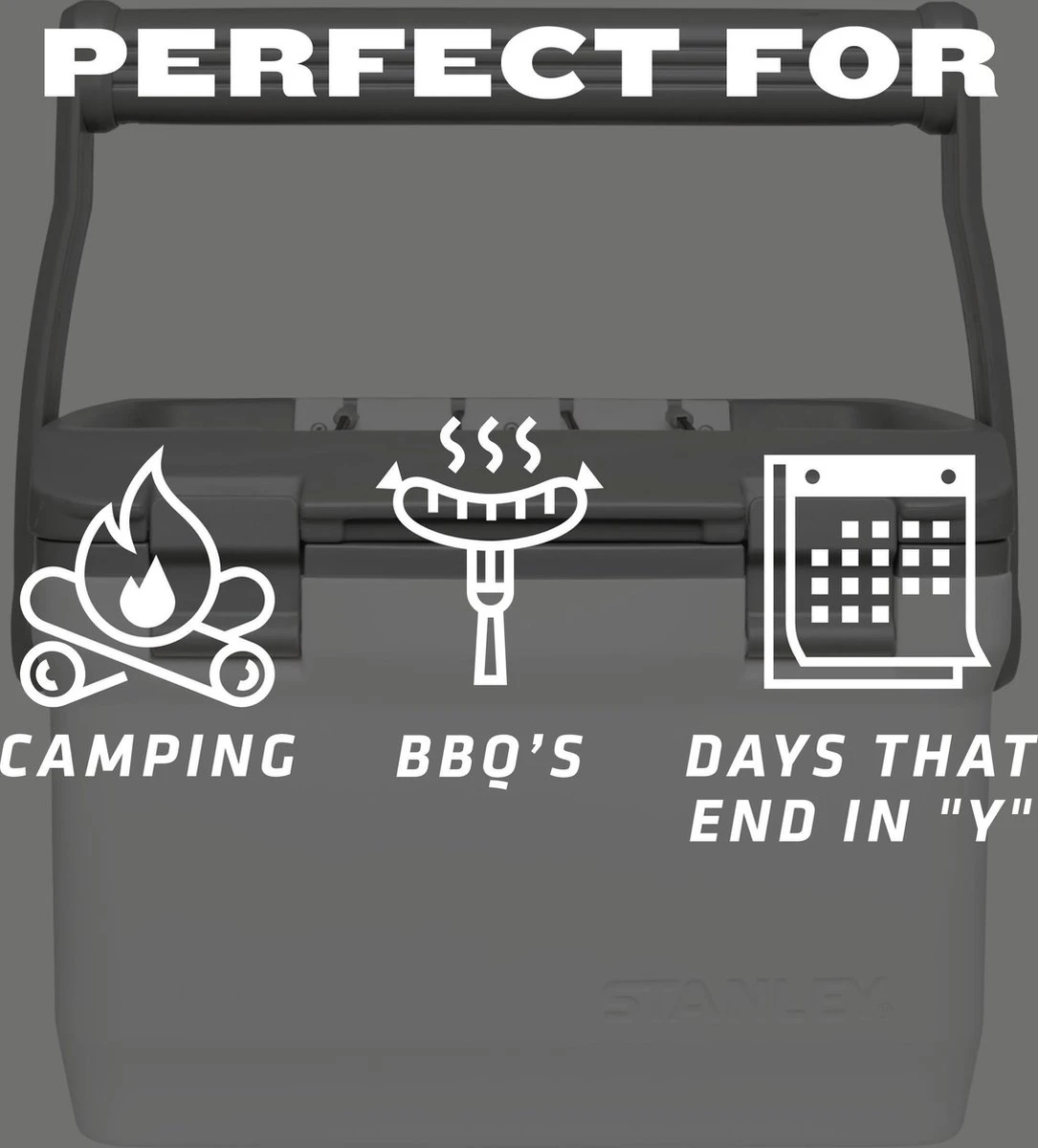 Stanley The Easy Carry Outdoor Cooler 6,6L - Koelbox - Green 9 Stanley The Easy Carry Outdoor Cooler 6,6L - Koelbox - Green - Afbeelding 9