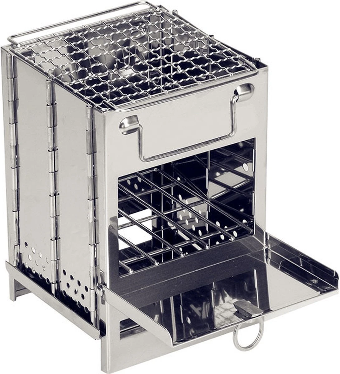 House Of Husk Draagbaar Houtkachel Voor Kamperen - Klein Camping Oven - Kampeer Kachel - Camping Kooktoestel - Camping Accessoires 2 House Of Husk Draagbaar Houtkachel Voor Kamperen - Klein Camping Oven - Kampeer Kachel - Camping Kooktoestel - Camping Accessoires - Afbeelding 2