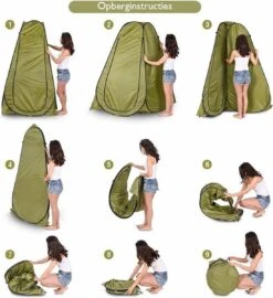 NordFalk Douchetent Pop-up 190 Cm - Camping Douche - Omkleedtent - Incl. Tentharingen En Draagtas - Groen 11 NordFalk Douchetent Pop-up 190 Cm - Camping Douche - Omkleedtent - Incl. Tentharingen En Draagtas - Groen -Buiten Kamperen 1098x1200