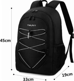 Koeltas Rugzak (25L) - Geschikt Voor 28 Blikjes - Lunchtas Voor Dames En Heren - Zwart 15 Koeltas Rugzak (25L) - Geschikt Voor 28 Blikjes - Lunchtas Voor Dames En Heren - Zwart -Buiten Kamperen 1101x1200 2