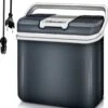 Koelbox 24L Met ECO Modus Voor Auto & Camping - Frigobox Elektrisch 24 Liter Met 12v 230 Volt - Verkoelt En Verwamt - MiniBar - Mini Koelkast