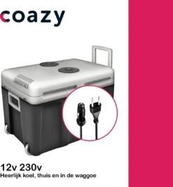 Koelbox Met Wielen Voor Auto & Camping Warm En Koud 40L - Frigobox Elektrisch 12v 230 Volt - MiniBar - Mini Koelkast | Verkoelt En Verwarmt | Eco-modus - Minibar - Mini Koelkast 20 Koelbox Met Wielen Voor Auto & Camping Warm En Koud 40L - Frigobox Elektrisch 12v 230 Volt - MiniBar - Mini Koelkast | Verkoelt En Verwarmt | Eco-modus - Minibar - Mini Koelkast -Buiten Kamperen 1112x1200 1