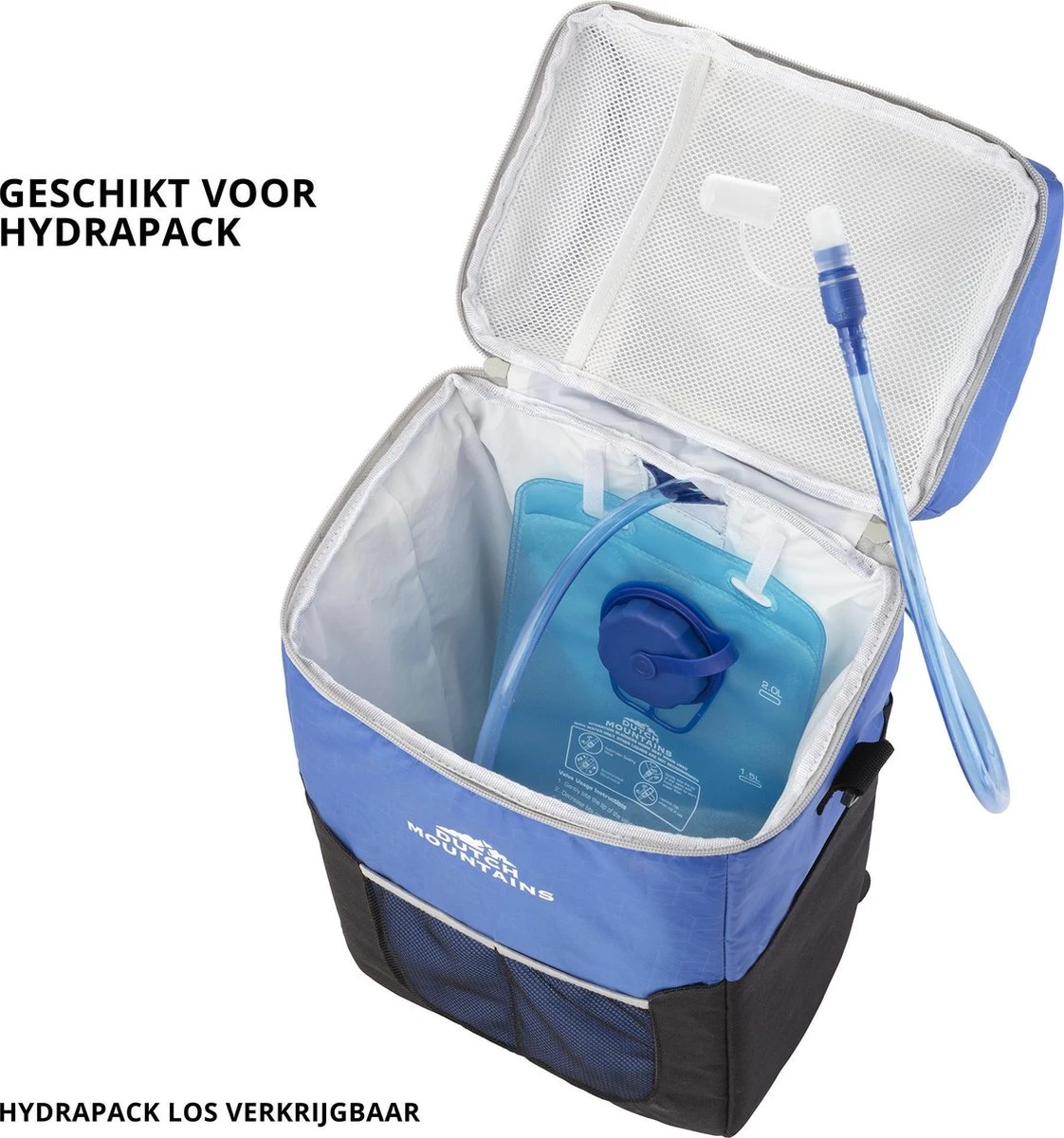 Dutch Mountains Koeltas Rugzak | Cooler Backpack 20 Liter | Picknicktas | Lunchtas | Koelrugzak | Strandtas | Blauw 6 Dutch Mountains Koeltas Rugzak | Cooler Backpack 20 Liter | Picknicktas | Lunchtas | Koelrugzak | Strandtas | Blauw - Afbeelding 6