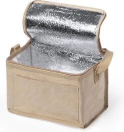 Merkloos Koeltas - Lunchtas - Koeltasje Lunch - Koelelementen - Isolatie - Volwassenen - Dames - Heren - Gerecycled - Papier - Aluminium -Buiten Kamperen 1123x1200