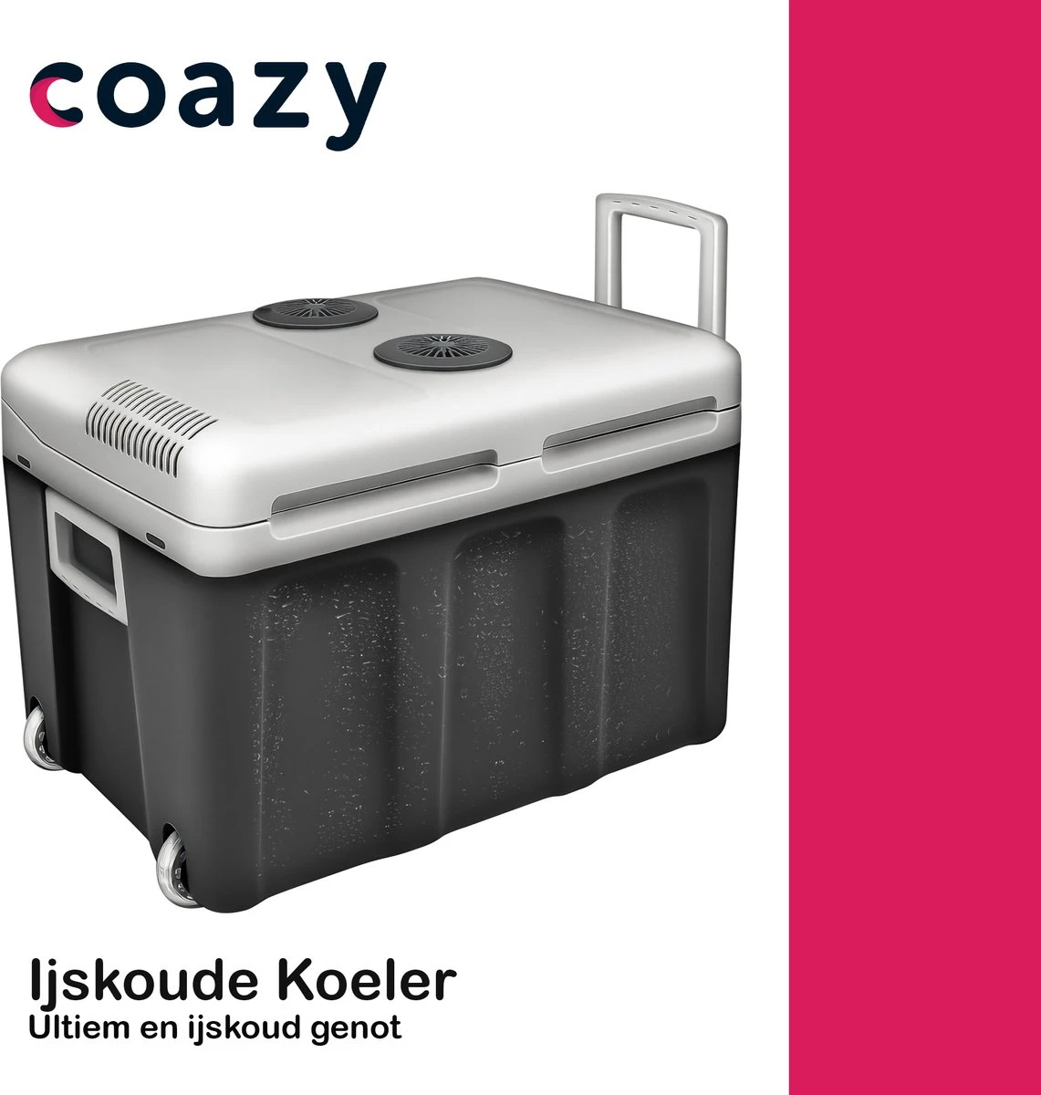 Koelbox Met Wielen Voor Auto & Camping Warm En Koud 40L - Frigobox Elektrisch 12v 230 Volt - MiniBar - Mini Koelkast | Verkoelt En Verwarmt | Eco-modus - Minibar - Mini Koelkast 11 Koelbox Met Wielen Voor Auto & Camping Warm En Koud 40L - Frigobox Elektrisch 12v 230 Volt - MiniBar - Mini Koelkast | Verkoelt En Verwarmt | Eco-modus - Minibar - Mini Koelkast - Afbeelding 11