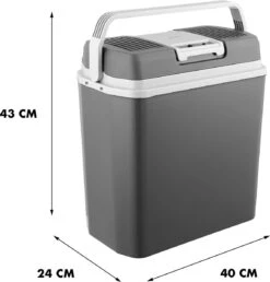 MOA - Thermo-elektrische Koelbox - Met Verwarmingsfunctie - 12V En 230V - 22 Liter - Grijs -ECW22 10 MOA - Thermo-elektrische Koelbox - Met Verwarmingsfunctie - 12V En 230V - 22 Liter - Grijs -ECW22 -Buiten Kamperen 1147x1200 4