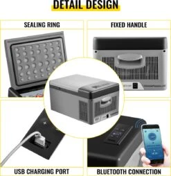VEVOR - Coolbox - Koelbox 15L - Elektrische Coolbox - Draagbare Mini Koelkast - Draagbare Auto Vriezer 12/24Volt 7 VEVOR - Coolbox - Koelbox 15L - Elektrische Coolbox - Draagbare Mini Koelkast - Draagbare Auto Vriezer 12/24Volt -Buiten Kamperen 1167x1200 4