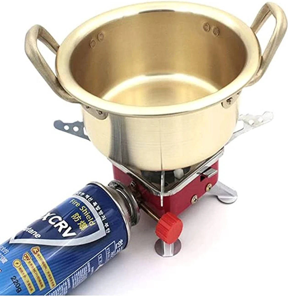 IBright Camping Gasbrander Kooktoestel - Compact En Opvouwbaar -Draagbare 1-pits Kookbrander 6 IBright Camping Gasbrander Kooktoestel - Compact En Opvouwbaar -Draagbare 1-pits Kookbrander - Afbeelding 6