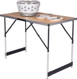 Kamyra® Campingtafel Inklapbaar - Kampeertafel, Partytafel - Opvouwbaar, Lichtgewicht & In Hoogte Verstelbaar - Aluminium/Hout 11 Kamyra® Campingtafel Inklapbaar - Kampeertafel, Partytafel - Opvouwbaar, Lichtgewicht & In Hoogte Verstelbaar - Aluminium/Hout -Buiten Kamperen 1169x1200