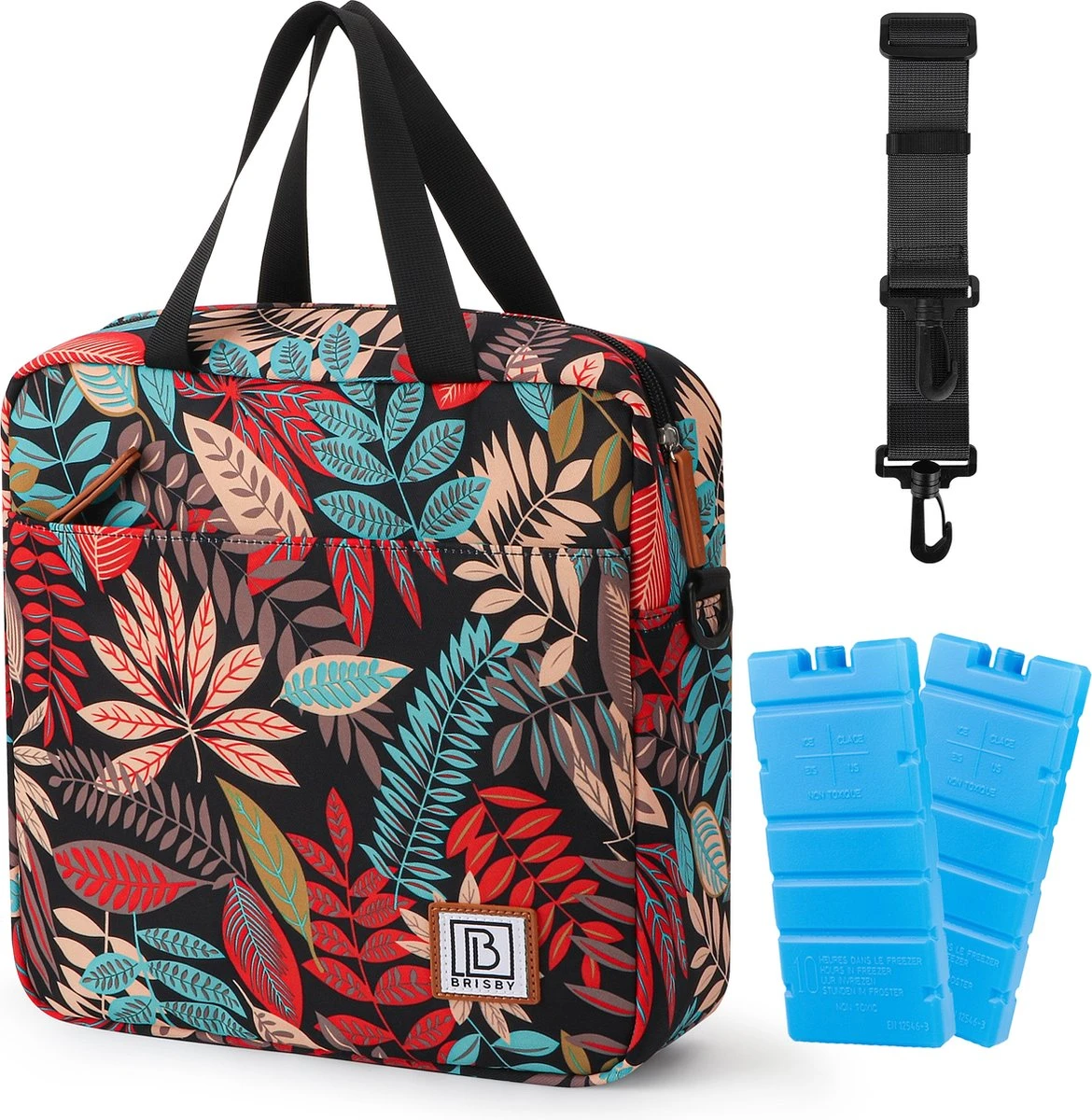 Brisby 4 Laags Geïsoleerde Koeltas - Lunchtas 7 Liter - Jungle 1 Brisby 4 Laags Geïsoleerde Koeltas - Lunchtas 7 Liter - Jungle