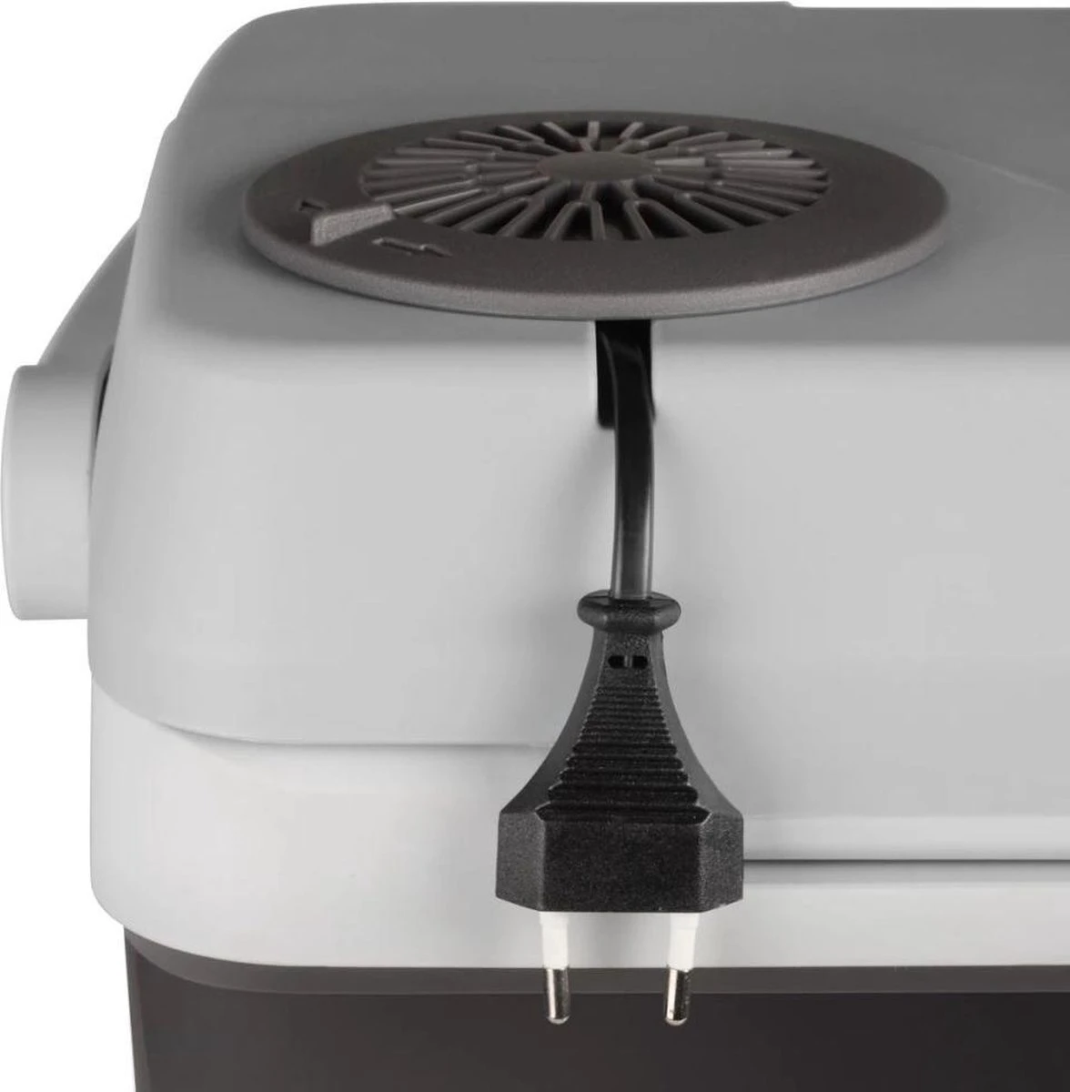 Tristar KB-7532 Koelbox 26 Liter - Koelbox Elektrisch - 12v Autolader En 230v Stopcontact - Koelt & Verwarmt - Grijs 4 Tristar KB-7532 Koelbox 26 Liter - Koelbox Elektrisch - 12v Autolader En 230v Stopcontact - Koelt & Verwarmt - Grijs - Afbeelding 4