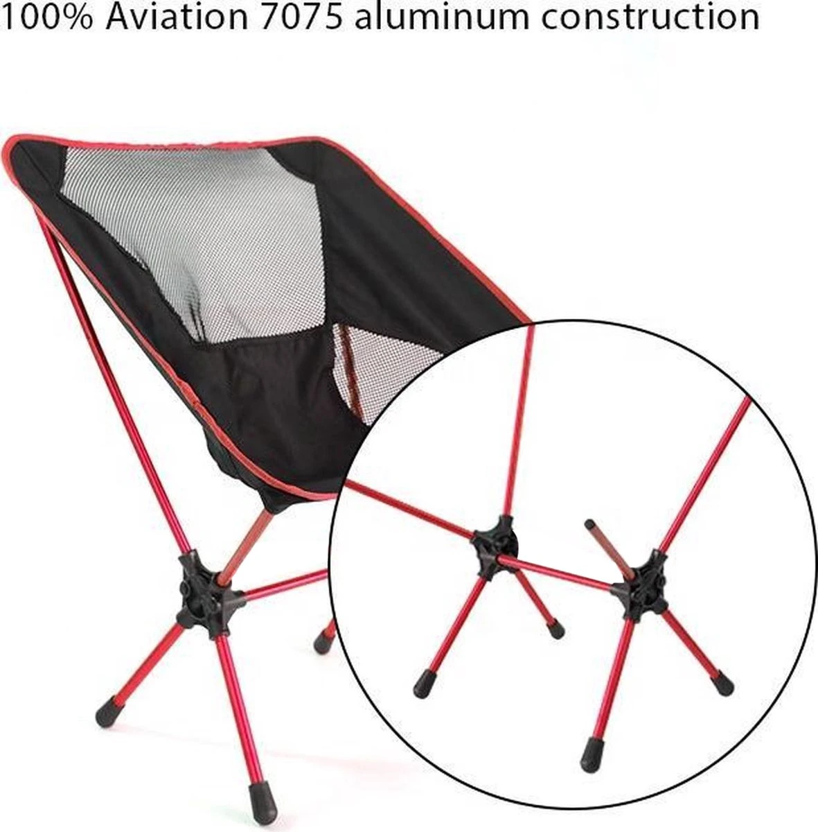 Lopoleis® Campingstoel – Campingstoel Opvouwbaar – Visstoel – Vouwstoel – Strandstoel – Inklapbaar – Lichtgewicht – Outdoor Stoel 2 Lopoleis® Campingstoel – Campingstoel Opvouwbaar – Visstoel – Vouwstoel – Strandstoel – Inklapbaar – Lichtgewicht – Outdoor Stoel - Afbeelding 2