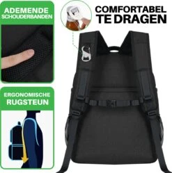 Brisby 4 Laags Geïsoleerde Koeltas Rugzak - 25 Liter - Met Handige Vakken Voor Bestek En Essentials - Waterafstotend Materiaal - Zwart 13 Brisby 4 Laags Geïsoleerde Koeltas Rugzak - 25 Liter - Met Handige Vakken Voor Bestek En Essentials - Waterafstotend Materiaal - Zwart -Buiten Kamperen 1192x1200 9