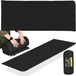 Springos Slaapmat | Zelfopblazend | 180 Cm | Inclusief Hoes | Zwart -Buiten Kamperen 1193x1200 6