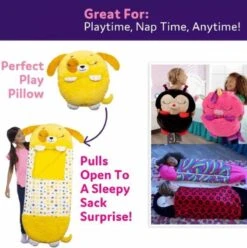 Draak Slaapzak -160 Cms | Kinderslaapzak | Slaapzak Junior | Nappers | Children Sleeping Bag | Kinderen Slaapzak | Super Soft 2 In 1 Fun Pillow &Sleepy For Boys | Draak Slaapzak | Zachte Slaapzak | Knuffel Slaapzak | 2 In 1 Slaapzak | Kinderen -Buiten Kamperen 1197x1200 57