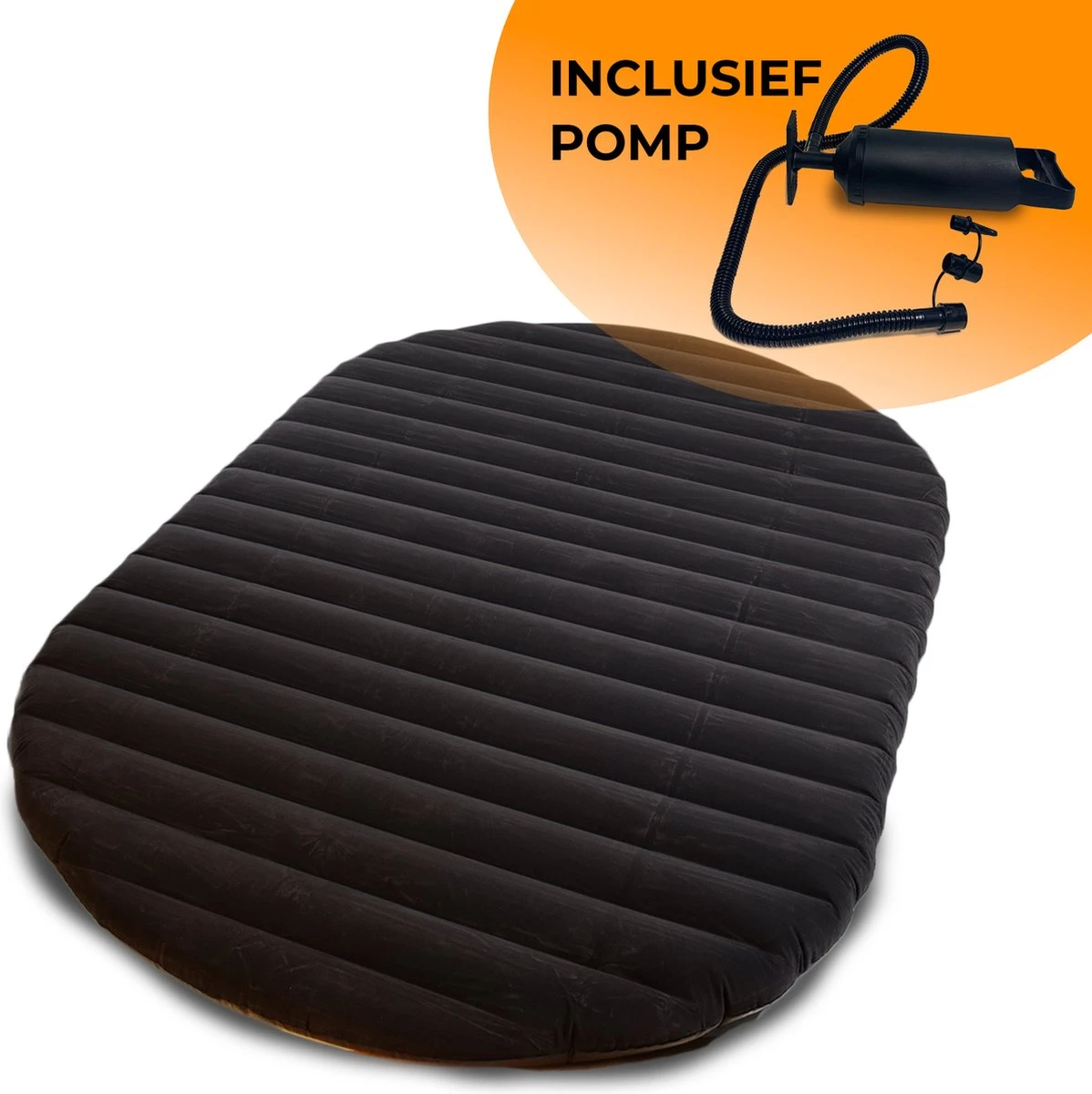 Deryan Cocoon Pop Up Tent - Luchtbed - Luchtpomp - 4 Persoons - Zilver 3 Deryan Cocoon Pop Up Tent - Luchtbed - Luchtpomp - 4 Persoons - Zilver - Afbeelding 3