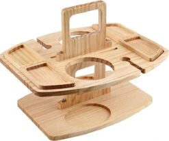 Merkloos Houten Outdoor Wijntafel Draagbare Houten Picknicktafel Mini Campingtafels Met Wijnglas Houder Voor Tuin Outdoor Camping Picknick Strand - Plataan Hout - Wijn 14 Merkloos Houten Outdoor Wijntafel Draagbare Houten Picknicktafel Mini Campingtafels Met Wijnglas Houder Voor Tuin Outdoor Camping Picknick Strand - Plataan Hout - Wijn -Buiten Kamperen 1200x1000 1