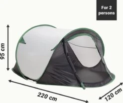 JEMIDI Tweepersoons Pop-up Tent - Opgooitent, Werptent Voor 2 Personen - Ideaal Als Festivaltent Of Kampeertent - Verschillende Kleuren 18 JEMIDI Tweepersoons Pop-up Tent - Opgooitent, Werptent Voor 2 Personen - Ideaal Als Festivaltent Of Kampeertent - Verschillende Kleuren -Buiten Kamperen 1200x1004