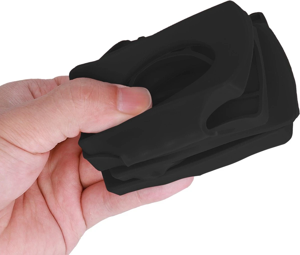 Kwmobile 1x Opvouwbare Houder Voor Flessen En Blikjes - Voor Koelkast En Voorraadkast - Siliconen Flessenhouder In Zwart - 31 X 9,5 X 1 Cm 3 Kwmobile 1x Opvouwbare Houder Voor Flessen En Blikjes - Voor Koelkast En Voorraadkast - Siliconen Flessenhouder In Zwart - 31 X 9,5 X 1 Cm - Afbeelding 3