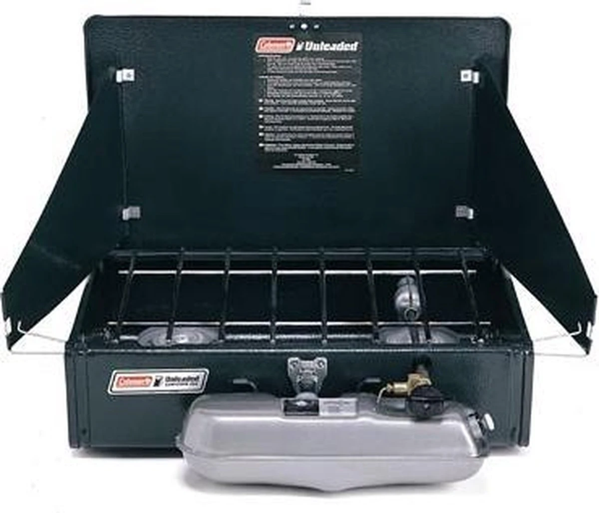 Coleman Unleaded 2 Burner Camping Kooktoestel - 2-pits - 4100 Watt 2 Coleman Unleaded 2 Burner Camping Kooktoestel - 2-pits - 4100 Watt - Afbeelding 2