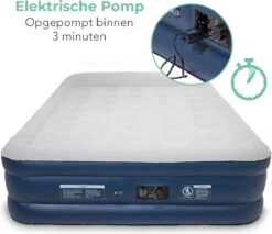LifeGoods Luchtbed - 2 Persoons - Met Ingebouwde Pomp - Incl. Draagtas En Reparatiekit 12 LifeGoods Luchtbed - 2 Persoons - Met Ingebouwde Pomp - Incl. Draagtas En Reparatiekit -Buiten Kamperen 1200x1034 2