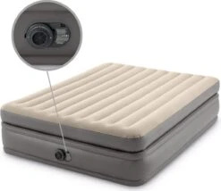 Intex Prime Comfort - Luchtbed - 2-Persoons - 152x203x51 Cm (BxLxH) - Grijs - Met Ingebouwde Motorpomp 18 Intex Prime Comfort - Luchtbed - 2-Persoons - 152x203x51 Cm (BxLxH) - Grijs - Met Ingebouwde Motorpomp -Buiten Kamperen 1200x1039