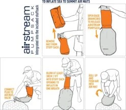 Sea To Summit UltraLight Insulated Regular Opblaasbare Slaapmat - 5cm - 480g - Oranje 23 Sea To Summit UltraLight Insulated Regular Opblaasbare Slaapmat - 5cm - 480g - Oranje -Buiten Kamperen 1200x1053 4