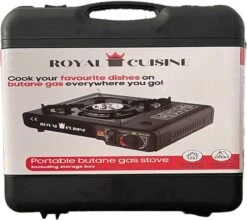 Campingman Draagbaar Gasfornuis - Campingkooktoestel - 1-Pits - Met Koffer 5 Campingman Draagbaar Gasfornuis - Campingkooktoestel - 1-Pits - Met Koffer -Buiten Kamperen 1200x1068 8