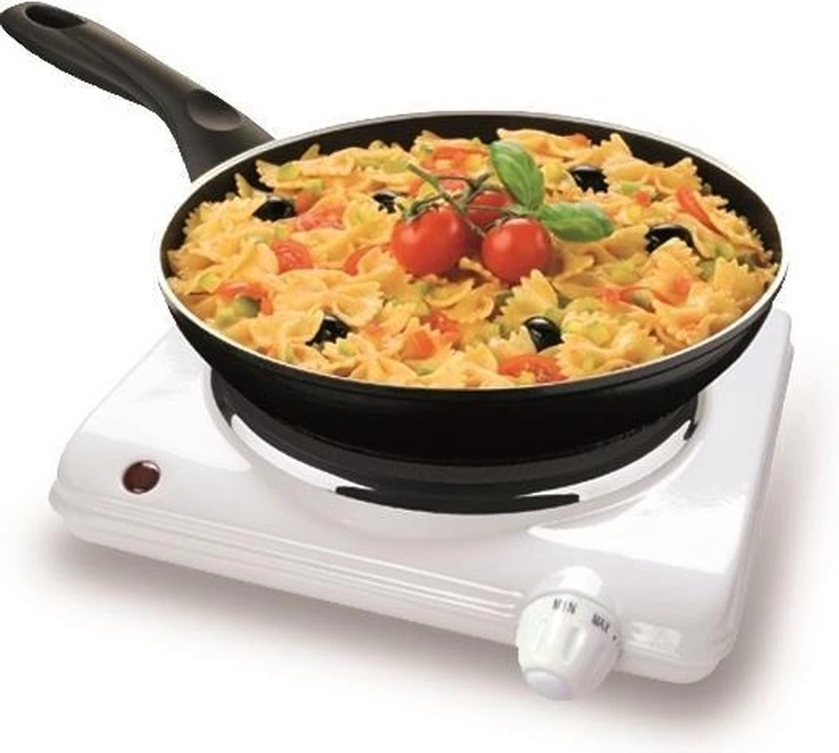 Kemper Elektrische Kookplaat - Campingkooktoestel - 1 Pit - 1500W - Ø16,5 Cm 2 Kemper Elektrische Kookplaat - Campingkooktoestel - 1 Pit - 1500W - Ø16,5 Cm - Afbeelding 2