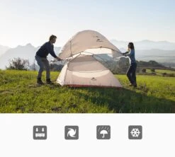 Cloud Up 3 Upgraded - Naturehike® - Tent 3 Persoons - Lichtgewicht Tent - Incl. Grondzeil - 20D 4000MM - Outdoor Kampeertent - Waterdicht - Hiking & Wandelen 17 Cloud Up 3 Upgraded - Naturehike® - Tent 3 Persoons - Lichtgewicht Tent - Incl. Grondzeil - 20D 4000MM - Outdoor Kampeertent - Waterdicht - Hiking & Wandelen -Buiten Kamperen 1200x1080