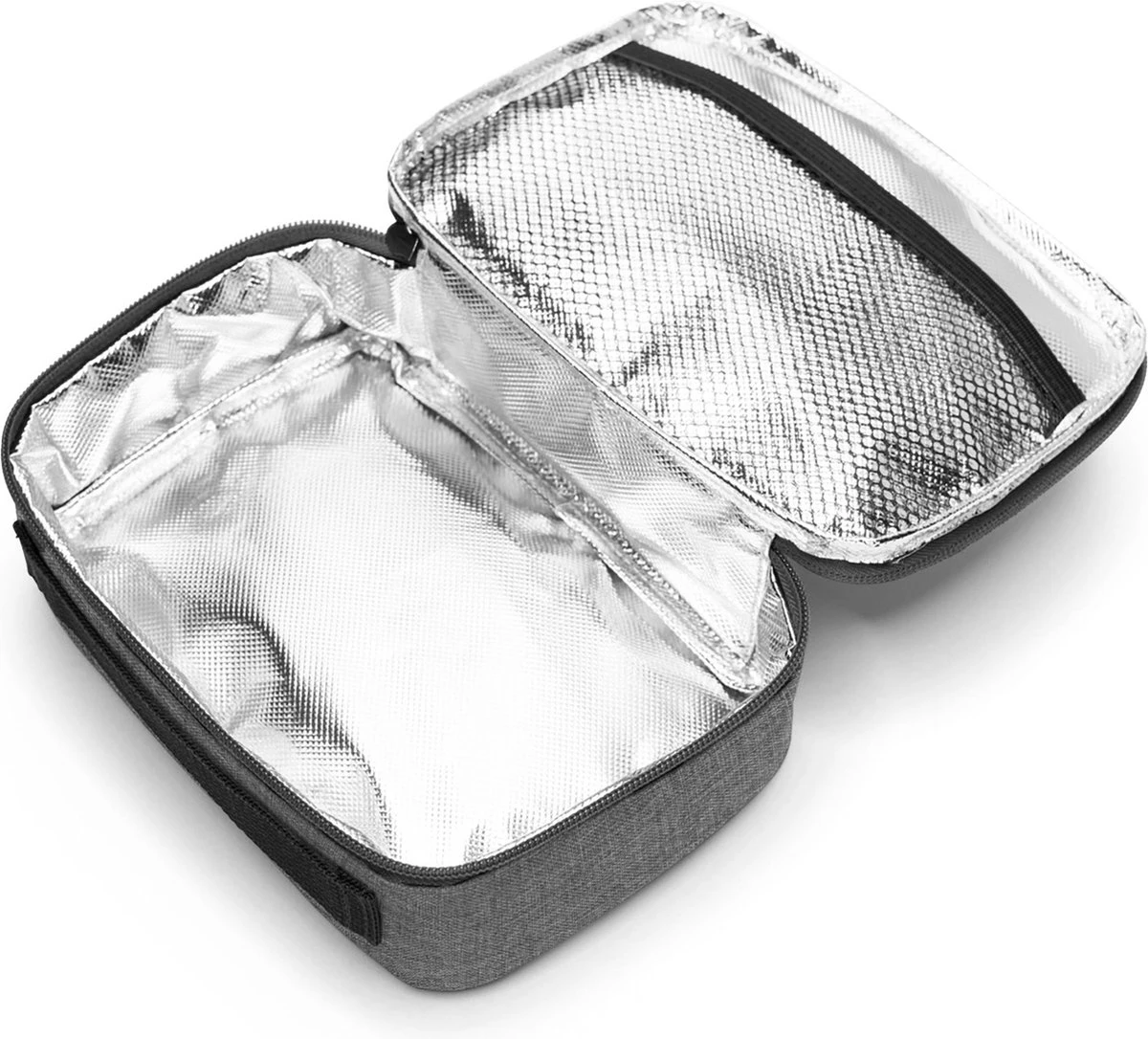 Reisenthel Thermocase Lunchbox - 1,5L - Twist Silver Grijs 2 Reisenthel Thermocase Lunchbox - 1,5L - Twist Silver Grijs - Afbeelding 2