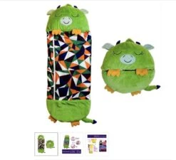 Draak Slaapzak -160 Cms | Kinderslaapzak | Slaapzak Junior | Nappers | Children Sleeping Bag | Kinderen Slaapzak | Super Soft 2 In 1 Fun Pillow &Sleepy For Boys | Draak Slaapzak | Zachte Slaapzak | Knuffel Slaapzak | 2 In 1 Slaapzak | Kinderen -Buiten Kamperen 1200x1094 16