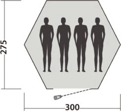 Easy Camp Tent Bolide 400 - Rood - 4 Persoons 27 Easy Camp Tent Bolide 400 - Rood - 4 Persoons -Buiten Kamperen 1200x1098