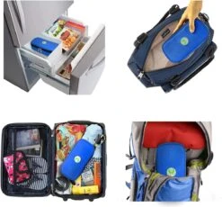 YOUSHARES Insuline Koeltas Diabetici Tas - Medicijnen Diabetici Geïsoleerde Draagbare Koeltas Voor Insuline Pen En Diabetes Koeltas Met 2 Koelaccu's (blauw) -Buiten Kamperen 1200x1116 3