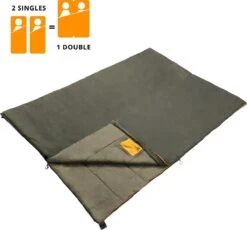 Dutch Mountains Slaapzak Vlieland XL - Grote Katoenen 210 X 80cm Lichtgewicht - Incl. Tasje En Tochtstrip -Comfortzone: 5-8 Graden- 9 Dutch Mountains Slaapzak Vlieland XL - Grote Katoenen 210 X 80cm Lichtgewicht - Incl. Tasje En Tochtstrip -Comfortzone: 5-8 Graden- -Buiten Kamperen 1200x1116 4