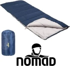 NOMAD® Brisbane Slaapzak | 205x80cm Blauw | Lichtgewicht & Kwalitatief | Dekenmodel Slaapzak | Incl Hoes 24 NOMAD® Brisbane Slaapzak | 205x80cm Blauw | Lichtgewicht & Kwalitatief | Dekenmodel Slaapzak | Incl Hoes -Buiten Kamperen 1200x1118 3