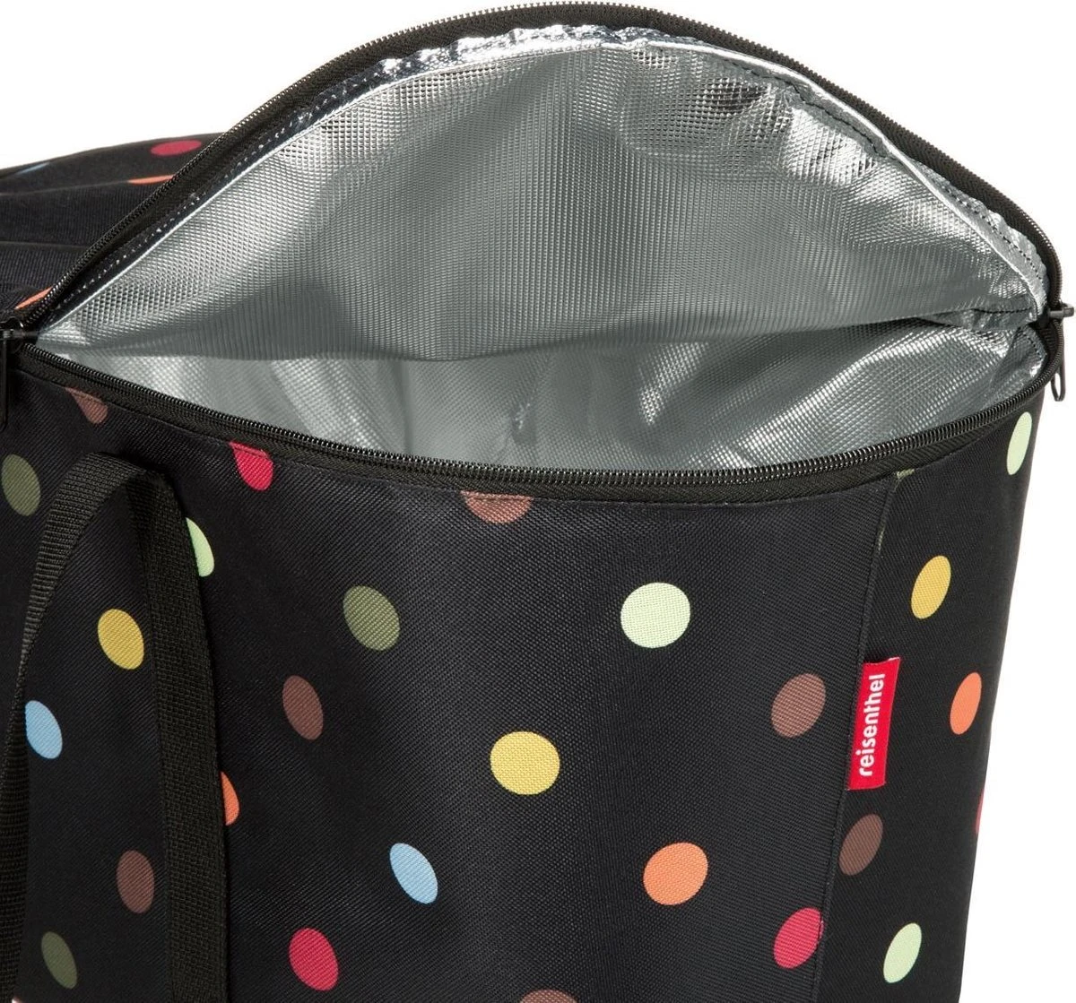 Reisenthel Coolerbag Koeltas - 20L - Dots Zwart 8 Reisenthel Coolerbag Koeltas - 20L - Dots Zwart - Afbeelding 8