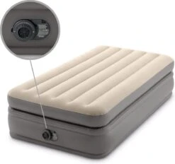 Intex Prime Comfort - Luchtbed - 1-Persoons - 99x191x51 Cm (BxLxH) - Grijs - Met Ingebouwde Motorpomp 17 Intex Prime Comfort - Luchtbed - 1-Persoons - 99x191x51 Cm (BxLxH) - Grijs - Met Ingebouwde Motorpomp -Buiten Kamperen 1200x1126 1