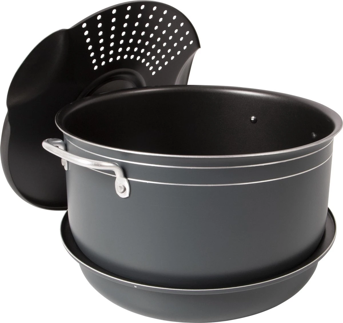 Bo-Camp Pannenset - Camping - 7-delig - Aluminium 4 Bo-Camp Pannenset - Camping - 7-delig - Aluminium - Afbeelding 4