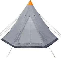 VidaXL Tent 4-persoons Grijs 12 VidaXL Tent 4-persoons Grijs -Buiten Kamperen 1200x1137