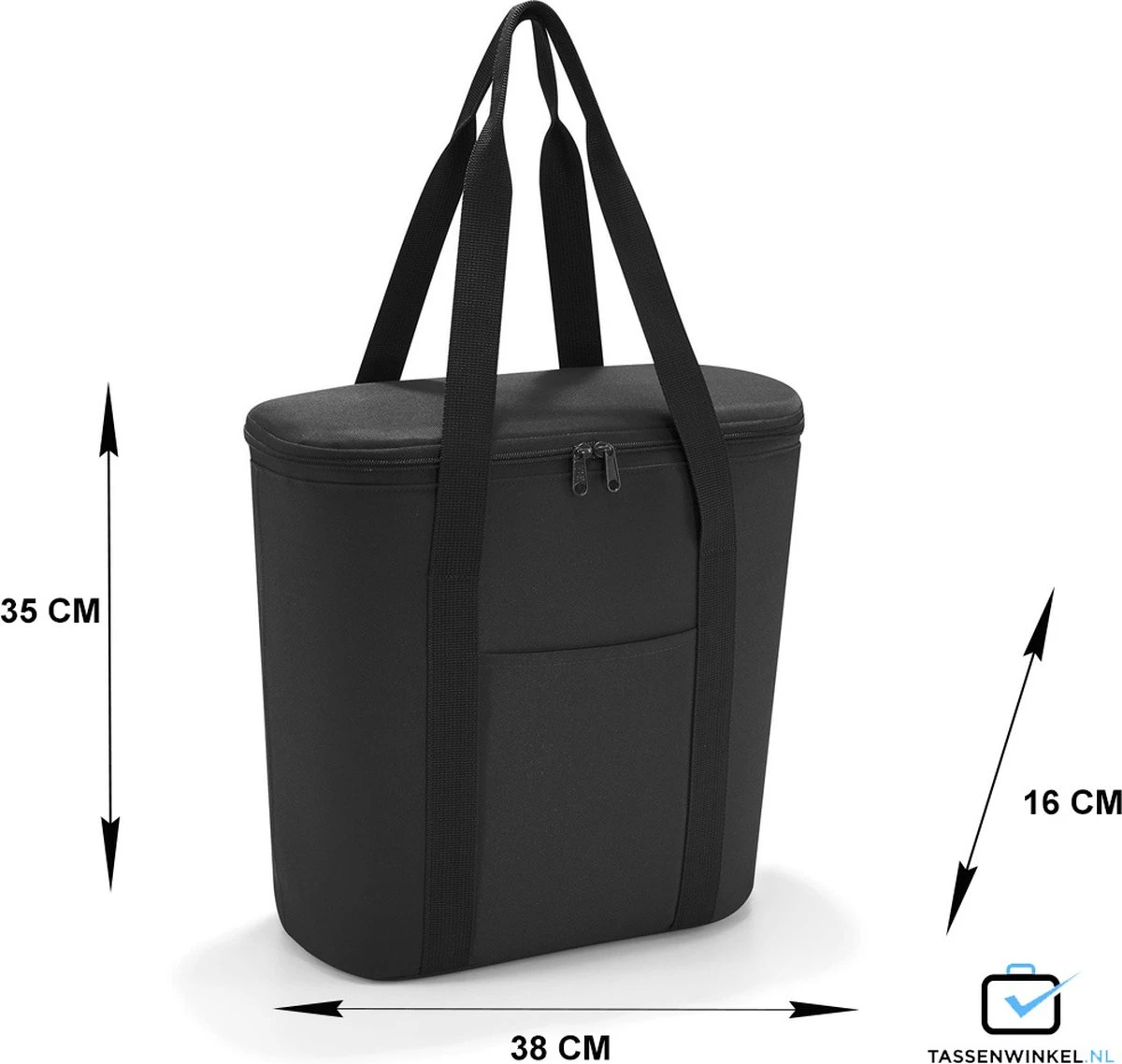 Reisenthel Thermoshopper Koeltas - 15L - Zwart 9 Reisenthel Thermoshopper Koeltas - 15L - Zwart - Afbeelding 9