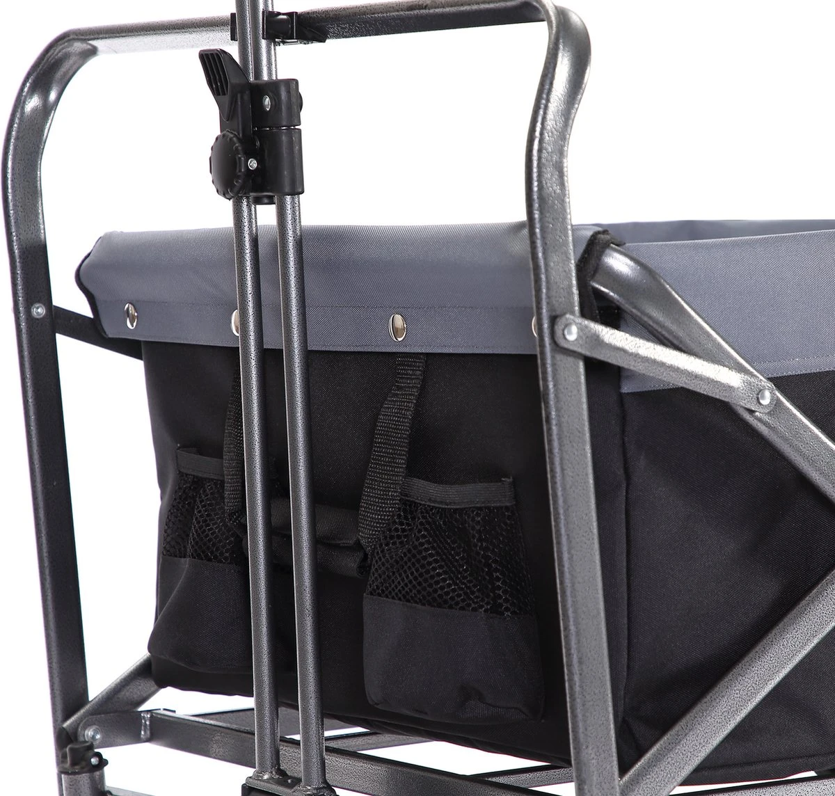 AREBOS Handkar | Transportwagen | Apparatuurwagen | Opvouwbaar | Zwart / Grijs 12 AREBOS Handkar | Transportwagen | Apparatuurwagen | Opvouwbaar | Zwart / Grijs - Afbeelding 12