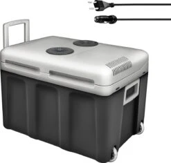 Koelbox Met Wielen Voor Auto & Camping Warm En Koud 40L - Frigobox Elektrisch 12v 230 Volt - MiniBar - Mini Koelkast | Verkoelt En Verwarmt | Eco-modus - Minibar - Mini Koelkast