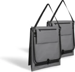 Intimo Strandmat - 2 Stuks - Grijs - 100x51x41cm -Buiten Kamperen 1200x1149 1