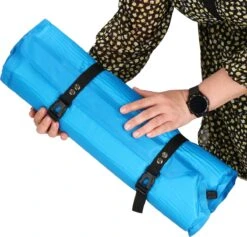 Springos Slaapmat | Zelfopblazend | 186 Cm | Inclusief Hoes & Hoofdkussen | Lichtblauw -Buiten Kamperen 1200x1149 7