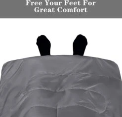 Meisterhome® Mummy Slaapzak - Kamperen - Antraciet - Ca. 220 X 75 Cm - Incl. Draagtas 9 Meisterhome® Mummy Slaapzak - Kamperen - Antraciet - Ca. 220 X 75 Cm - Incl. Draagtas -Buiten Kamperen 1200x1157 4